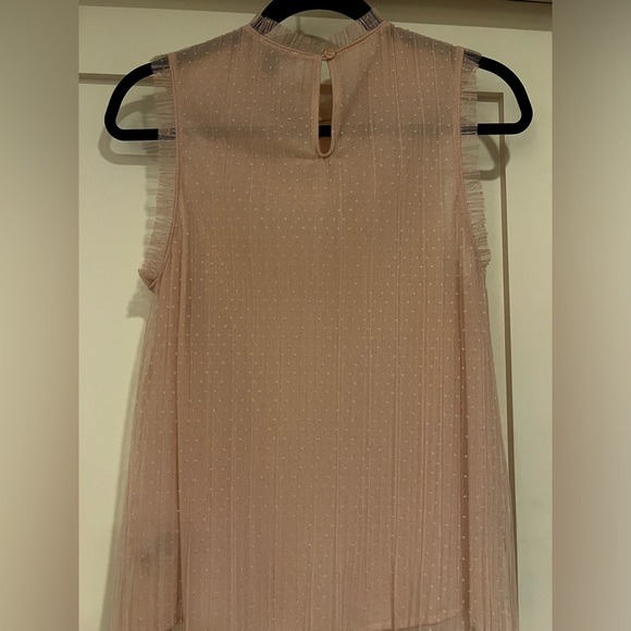 Women’s Chelsea 28 sz S pink top with lace overlay - Picture 3 of 5